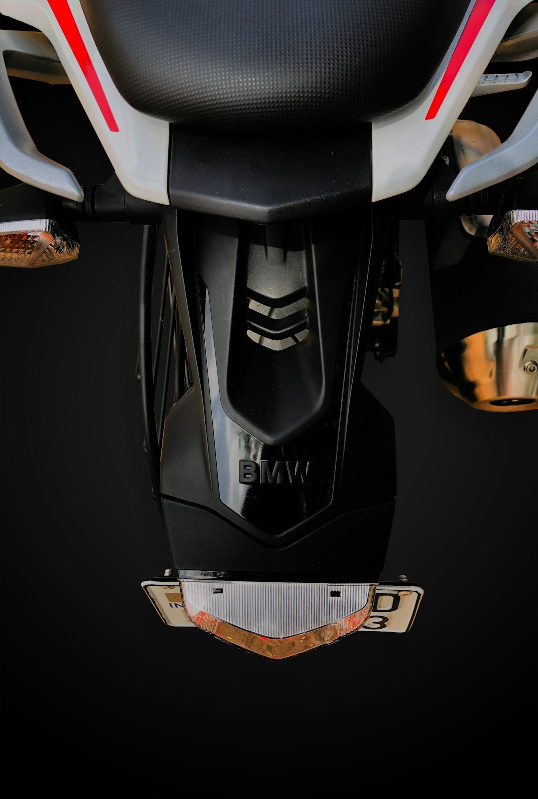 black and silver honda motorcycle