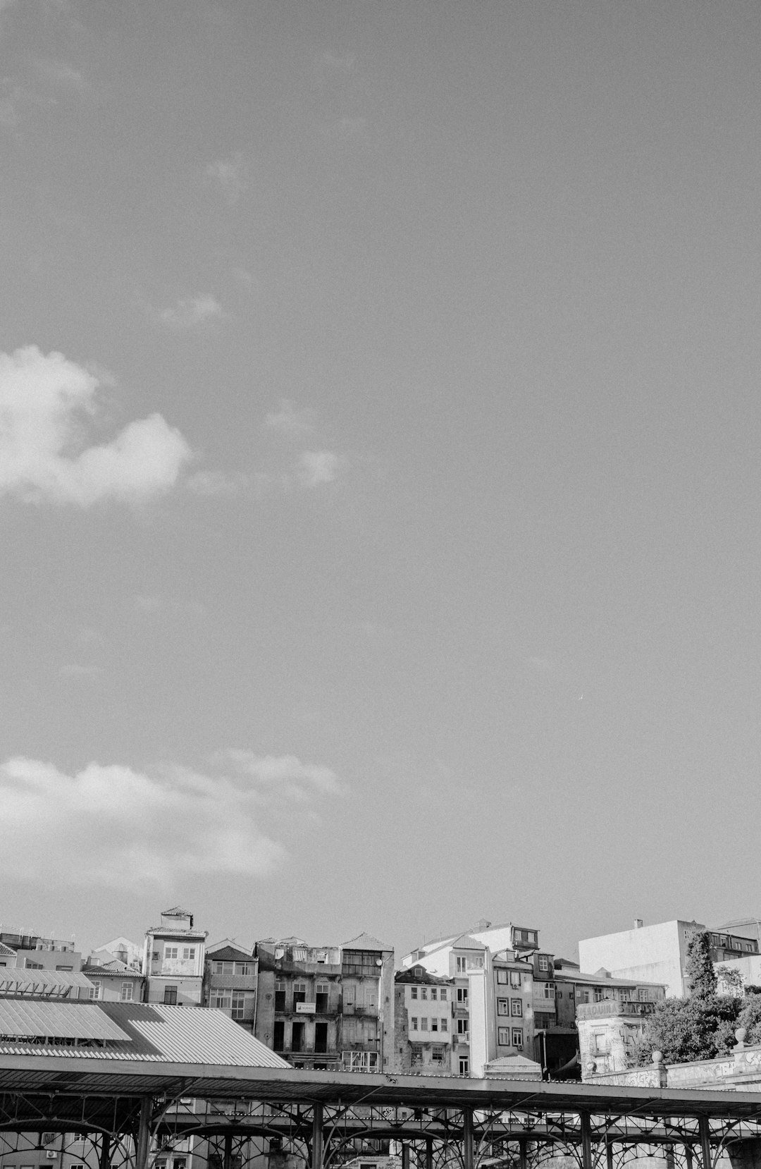 A black and white photo of a clock tower