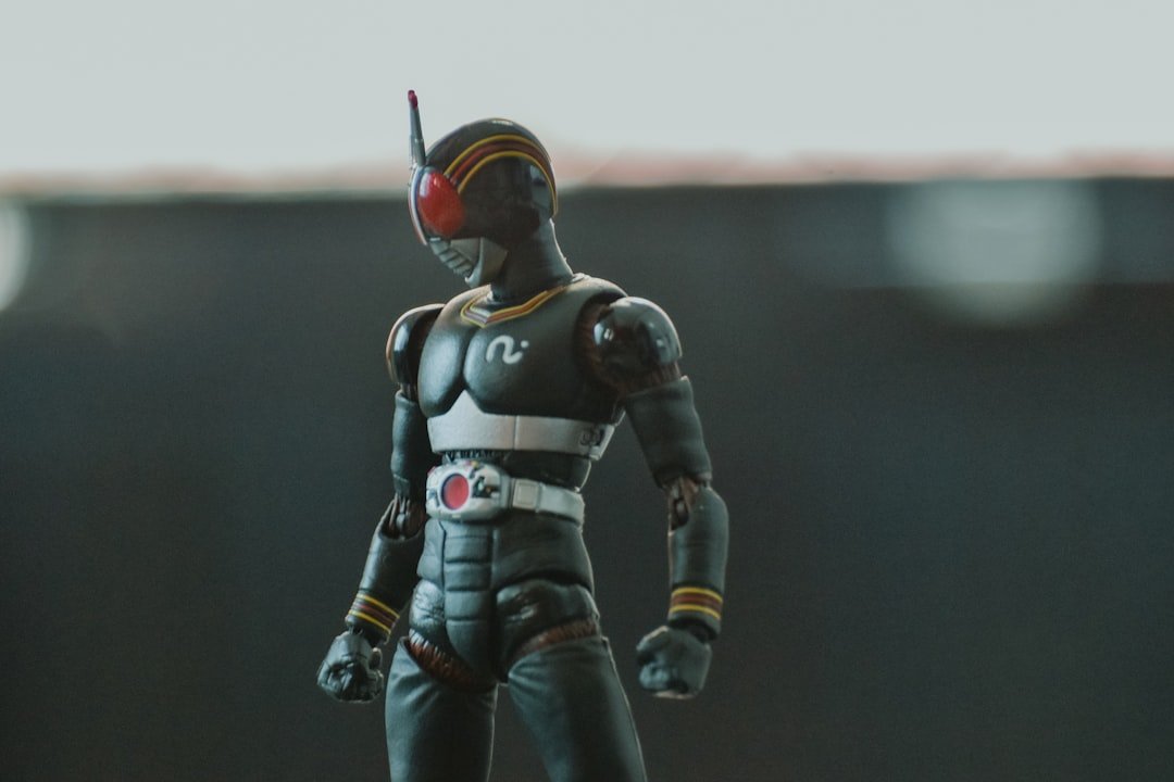 A figurine of a man in a space suit