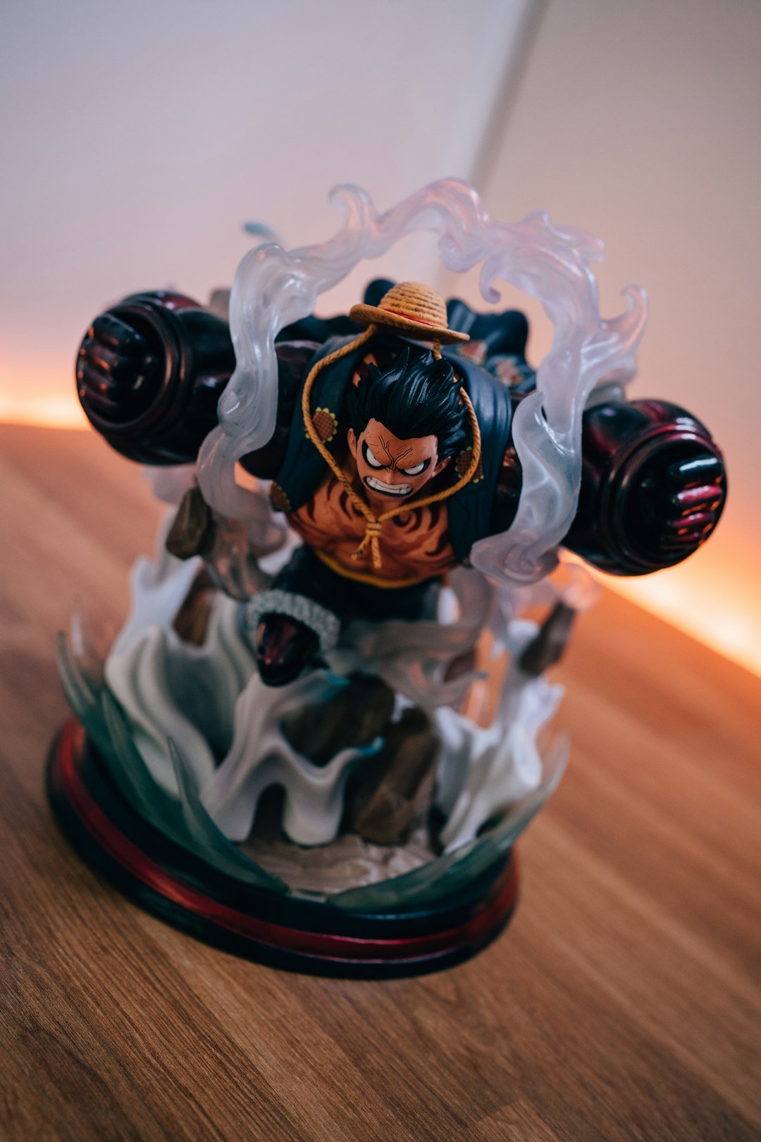a figurine of a person on a fire hydrant