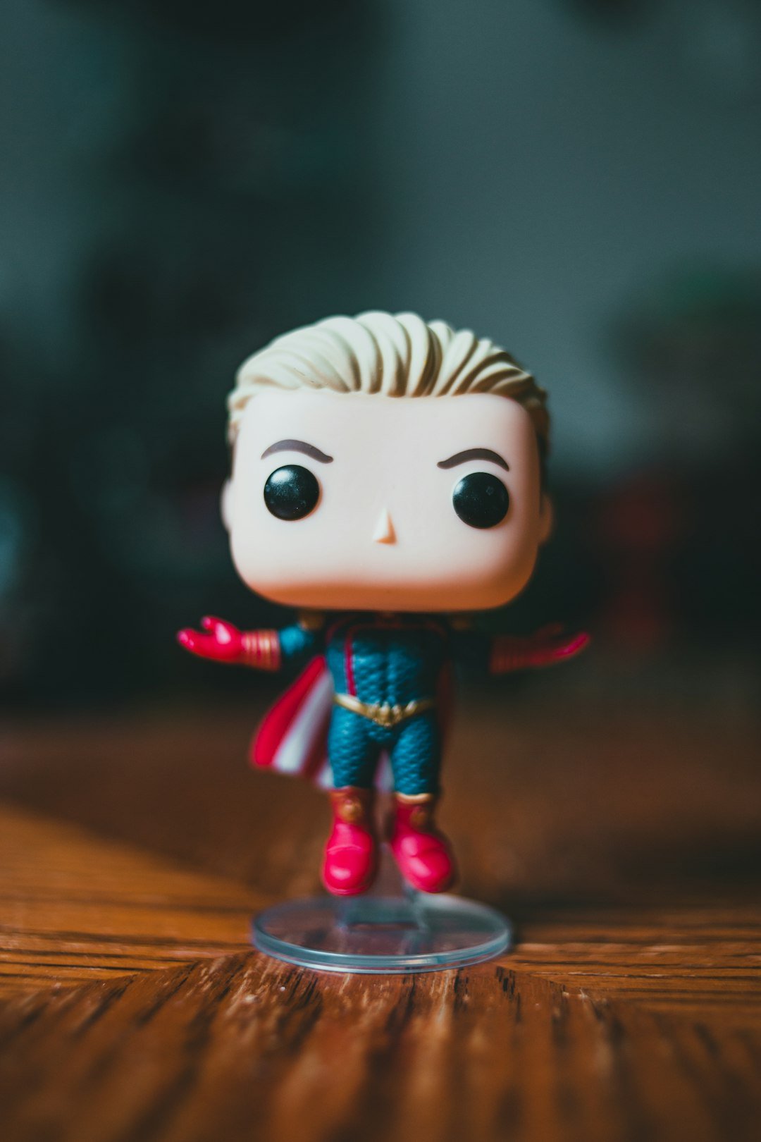 white and red plastic toy